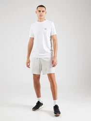 BOSS T-Shirt 'Tee' schwarz/naturweiß
