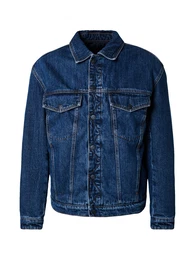 Jacke 'LETACO' navy / blue denim