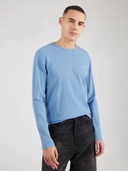 BOSS Herren Langarmshirt Tempesto hellblau