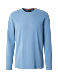 BOSS Herren Langarmshirt Tempesto hellblau