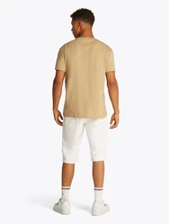 Tommy Jeans T-Shirt beige/weiß