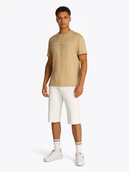 Tommy Jeans T-Shirt beige/weiß