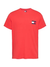 T-Shirt 'ESSENTIAL' dunkelblau / hummer / rot / wei