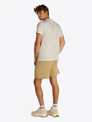 Tommy Jeans T-Shirt 'ESSENTIAL' beigemeliert/marine/rot/weiß