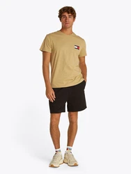 Tommy Jeans T-Shirt 'ESSENTIAL' camel/navy/rot/weiß