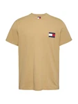 Tommy Jeans T-Shirt 'ESSENTIAL' camel/navy/rot/weiß Tommy Jeans T-Shirt 'ESSENTIAL' camel/navy/rot/weiß