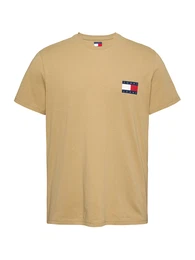 T-Shirt 'ESSENTIAL' camel / navy / rot / wei