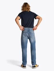 Tommy Jeans Regular-fit-Jeans Ryan blau / rot / weiß
