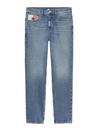 Jeans 'RYAN' (GRS) blue denim / rot / wei