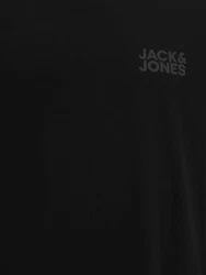 Jack & Jones T-Shirt JJECORP LOGO grau/schwarz