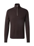 SELECTED HOMME Pullover SLHBERG dunkelbraun