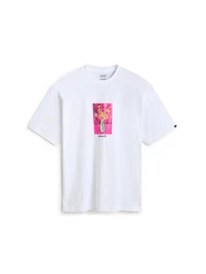 Vans T-Shirt Pullover gelb/grün/pink/weiß
