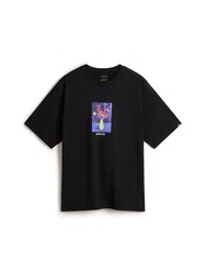 Vans T-Shirt Pullover limette / lila / rot / schwarz (001)