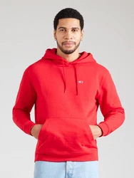 Tommy Jeans Sweatshirt TJM REG S FLAG HOODIE Rot/Rot