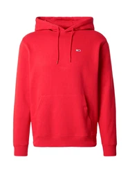 Tommy Jeans Sweatshirt TJM REG S FLAG HOODIE Rot/Rot