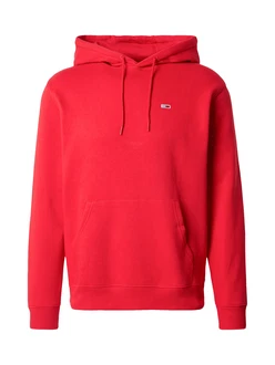 Tommy Jeans Sweatshirt TJM REG S FLAG HOODIE Rot/Rot