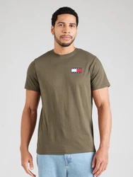Tommy Jeans T-Shirt 'ESSENTIAL' khaki