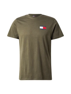 Tommy Jeans T-Shirt 'ESSENTIAL' khaki