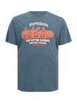 Jack & Jones Plus T-Shirt saphir / orange / wei