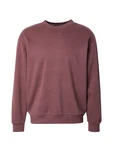 QS Sweatshirt mit Logostickerei mauve