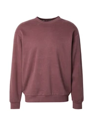 QS Sweatshirt mit Logostickerei mauve