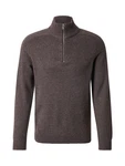 SELECTED HOMME Pullover SLHNICO dunkelgrau