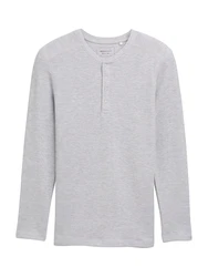 TOM TAILOR DENIM Shirt hellgrau