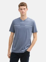 TOM TAILOR T-Shirt (OCS) Grau/Blau/Dunkelblau/Grau/Blau/Dunkelblau/Grau/Blau/Dunkelblau/Grau/Blau/Dunkelblau/Grau/Blau/Dunkelblau/Grau/Blau/Dunkelblau/Grau/Blau/Dunkelblau/Grau/Blau/Dunkelblau/Grau/Blau/Dunkelblau/Grau/Blau/Dunkelblau/Grau/Blau/Dunkelblau