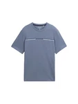 TOM TAILOR T-Shirt (OCS) Grau/Blau/Dunkelblau/Grau/Blau/Dunkelblau/Grau/Blau/Dunkelblau/Grau/Blau/Dunkelblau/Grau/Blau/Dunkelblau/Grau/Blau/Dunkelblau/Grau/Blau/Dunkelblau/Grau/Blau/Dunkelblau/Grau/Blau/Dunkelblau/Grau/Blau/Dunkelblau/Grau/Blau/Dunkelblau