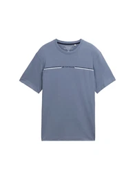 T-Shirt (OCS) basaltgrau / wei