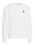 BLEND Sweatshirt 'Brody' oliv/schwarz/weiß