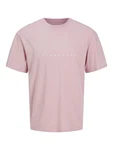 Jack & Jones T-Shirt JJEstar hellpink/weiß Jack & Jones T-Shirt JJEstar hellpink/weiß