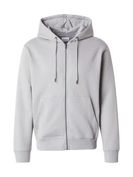 JACK & JONES Sweatjacke STAR grau