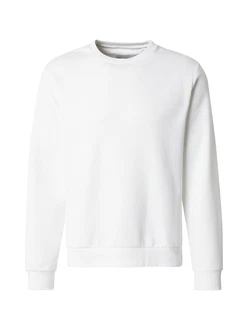 JACK & JONES Sweatshirt JJEBradley weiß