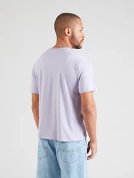 Jack & Jones T-Shirt JJEstar flieder/weiß