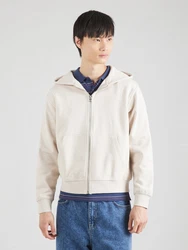 JACK & JONES Sweatjacke JJEUrban Edge eierschale