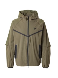 Jacke 'Tech' oliv / schwarz
