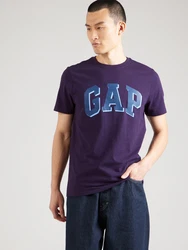 GAP T-Shirt 'NOVELTY' marine/pflaume