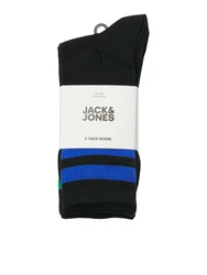 JACK & JONES Socken 'JACDEHLI' blau/grn/schwarz/wei