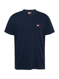 T-Shirt navy / cranberry / wei