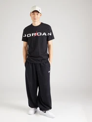 Jordan T-Shirt 'AIR' rot/schwarz/weiß