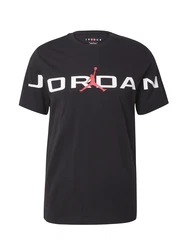 Jordan T-Shirt 'AIR' rot/schwarz/weiß