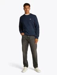 Tommy Jeans Sweatshirt TJM REG BADGE CREW EXT blau