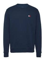 Tommy Jeans Sweatshirt TJM REG BADGE CREW EXT blau