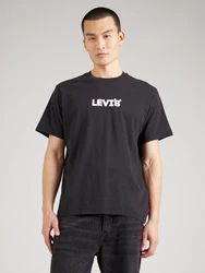 LEVI'S T-Shirt schwarz/weiß