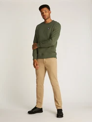 Tommy Jeans Sweatshirt TJM REG BADGE CREW EXT grün