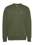 Tommy Jeans Sweatshirt TJM REG BADGE CREW EXT grün