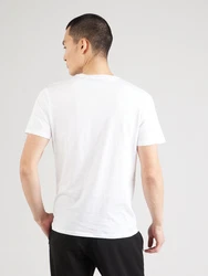 GUESS T-Shirt gold / weiß