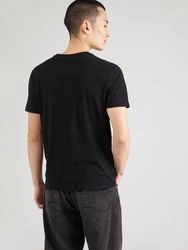 GUESS T-Shirt gold/schwarz
