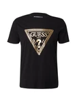 GUESS T-Shirt gold/schwarz